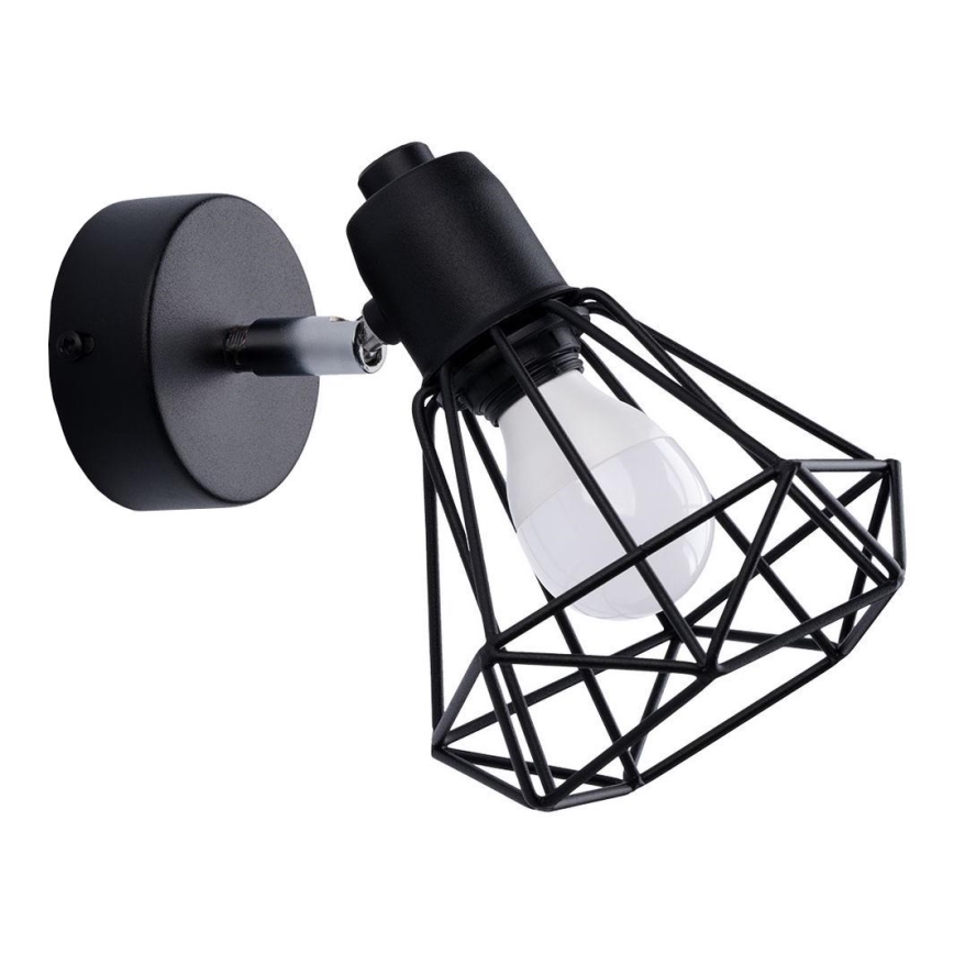 Zidno reflektorsko svetlo ARTEMIS 1xE14/40W/230V crna