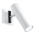 Zidno spot svetlo DIREZIONE 1xGU10/40W/230V belo