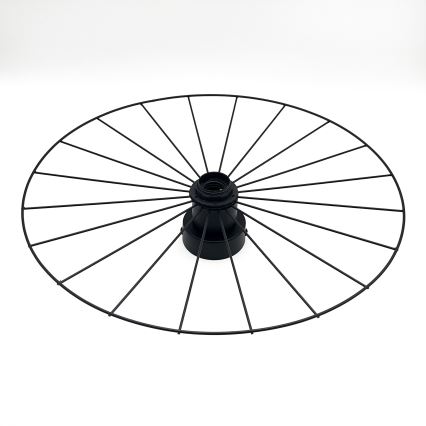 Zidno svetlo MONTANA 1xE27/15W/230V prečnik 45 cm crno