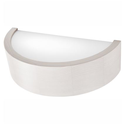 Zidno svetlo NATURAL 1xE27/60W/230V bela/borovina