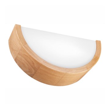 Zidno svetlo OAK 1xE27/60W/230V hrast