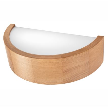 Zidno svetlo OAK 1xE27/60W/230V hrast