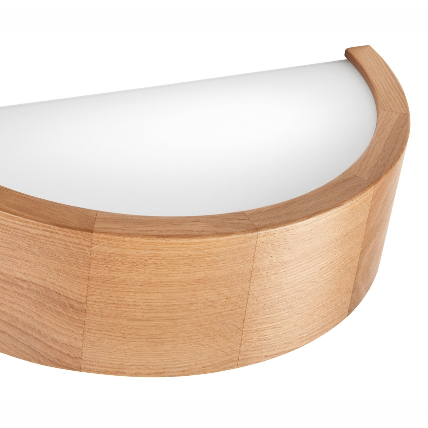 Zidno svetlo OAK 1xE27/60W/230V hrast