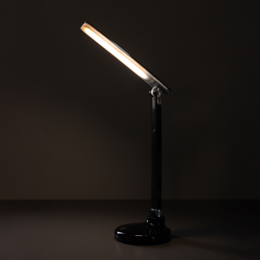 Zuma Line - LED punjiva stona lampa LED/6W/1200 mAh 3000/4500/6000K CRI 90 crna