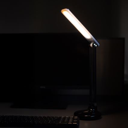 Zuma Line - LED punjiva stona lampa LED/6W/1200 mAh 3000/4500/6000K CRI 90 crna