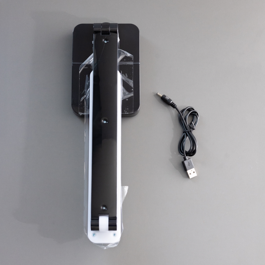Zuma Line - LED punjiva stona lampa LED/8W/1200 mAh 3000/4500/6000K CRI 90 crna