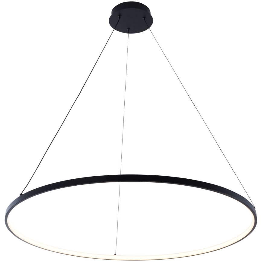 Zuma Line - LED luster na sajli LED/36W/230V 3000/4000/6000K Ø 80 cm crna