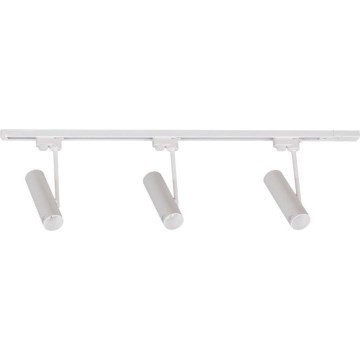 Zuma Line - Beli reflektor za šinski sistem 3xGU10/35W/230V