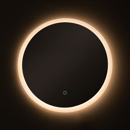 Zuma Line - zidno ogledalo za kupatilo sa LED pozadinskim osvetljenjem 24W/230V 3000/4000/6000K Ø 60 cm IP44, belo