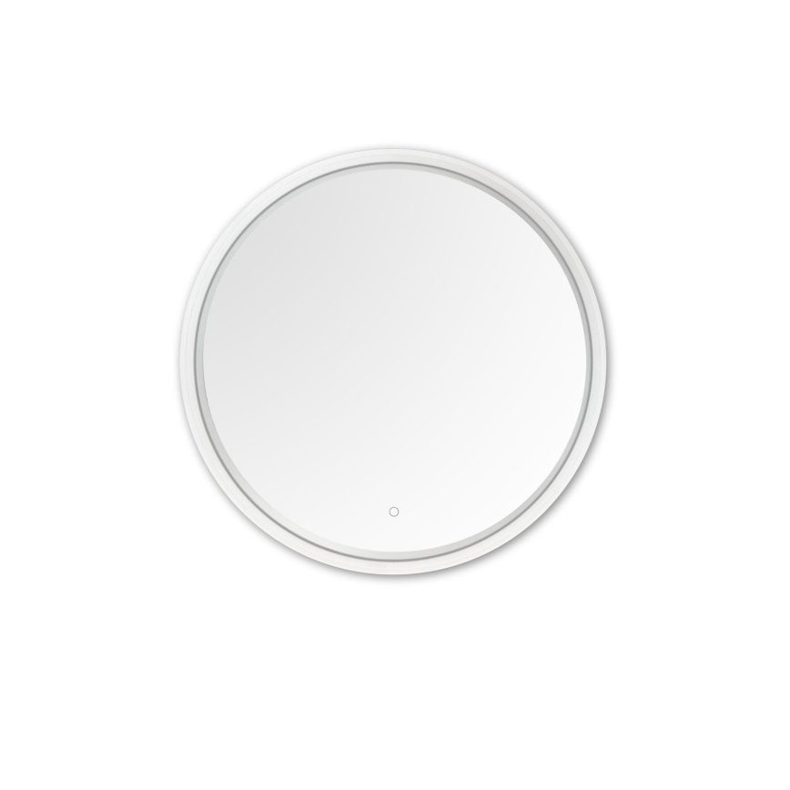 Zuma Line - LED zidno ogledalo za kupatilo sa pozadinskim LED osvetljenjem/24W/230V 3000/4000/6000K Ø 60 cm IP44 bela/zlatna