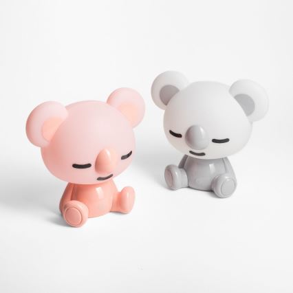 Zuma Line - LED prigušiva dečija dodirna stona lampa LED/3W/230V koala siva