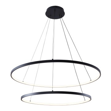 Zuma Line - LED luster na sajli LED/60W/230V 3000/4000/6000K prečnik 80 cm crna