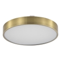 Zuma Line - LED prigušiva plafonska lampa za kupatilo LED/36W/230V 3000-6000K Ø 40 cm IP44 mesing + daljinski upravljač