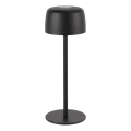 Zuma Line - LED prigušiva punjiva stona lampa LED/2W/1200 mAh IP44 crna