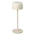 Zuma Line - LED prigušiva punjiva stona lampa LED/2W/1200 mAh IP44 krem
