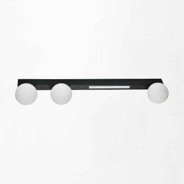 Zuma Line - LED zidna svetiljka 3xG9/40W/230V + LED/6W crna