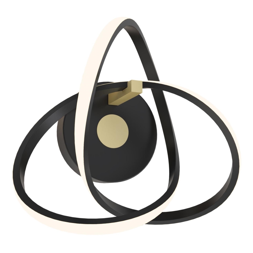 Zuma Line - LED zidna svetiljka LED/14W/230V crna/zlatna