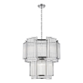 Zuma Line - Luster na lancu 8xE14/60W/230V sjajni hrom