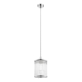Zuma Line - Luster na sajli 1xE14/40W/230V, sjajni hrom