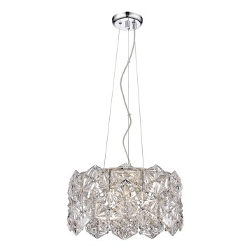 Zuma Line - Luster na sajli 5xG9/33W/230V sjajni hrom