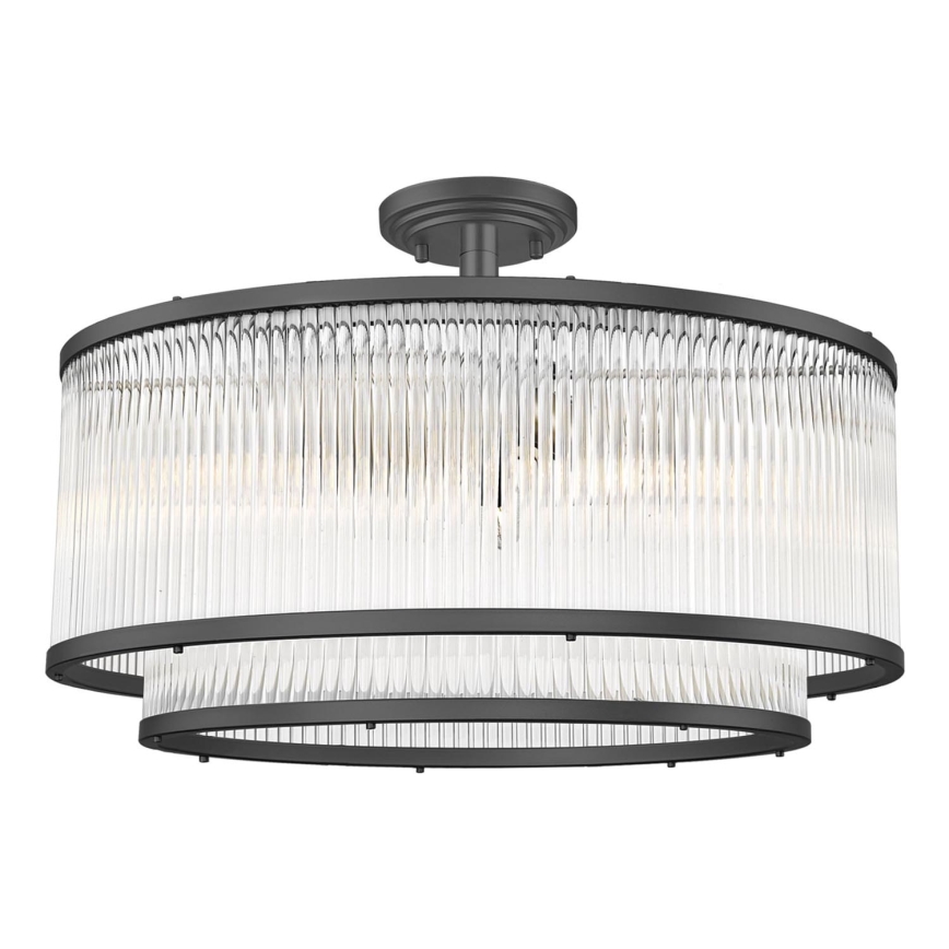 Zuma Line - Luster na šipci 6xE14/60W/230V crna