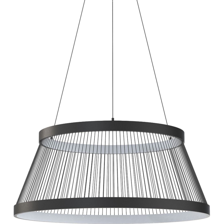 Zuma Line - LED prigušiva svetiljka na sajli LED/53W/230V 2700-6000K crna + daljinski upravljač