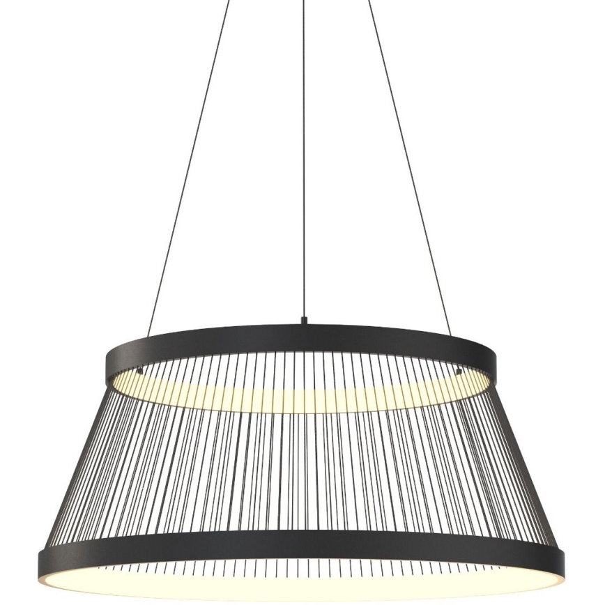 Zuma Line - LED prigušiva svetiljka na sajli LED/53W/230V 2700-6000K crna + daljinski upravljač