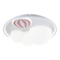 Zuma Line - prigušiva LED dečije plafonsko svetlo LED/42W/230V 3000/5700K ružičasta