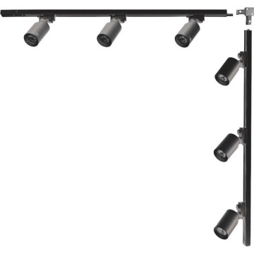 Zuma Line - Reflektor za šinski sistem 6x GU10/35W/230V, crni