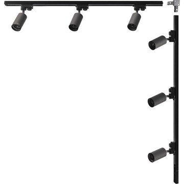 Zuma Line - Reflektor za šinski sistem 6xGU10/35W/230V crna