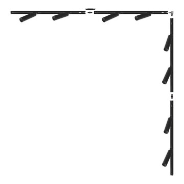 Zuma Line - Reflektor za šinski sistem 8xGU10/35W/230V crni