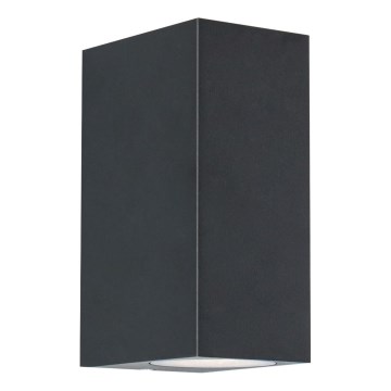 Zuma Line - Spoljna zidna lampa 2xGU10/35W/230V IP44 crna