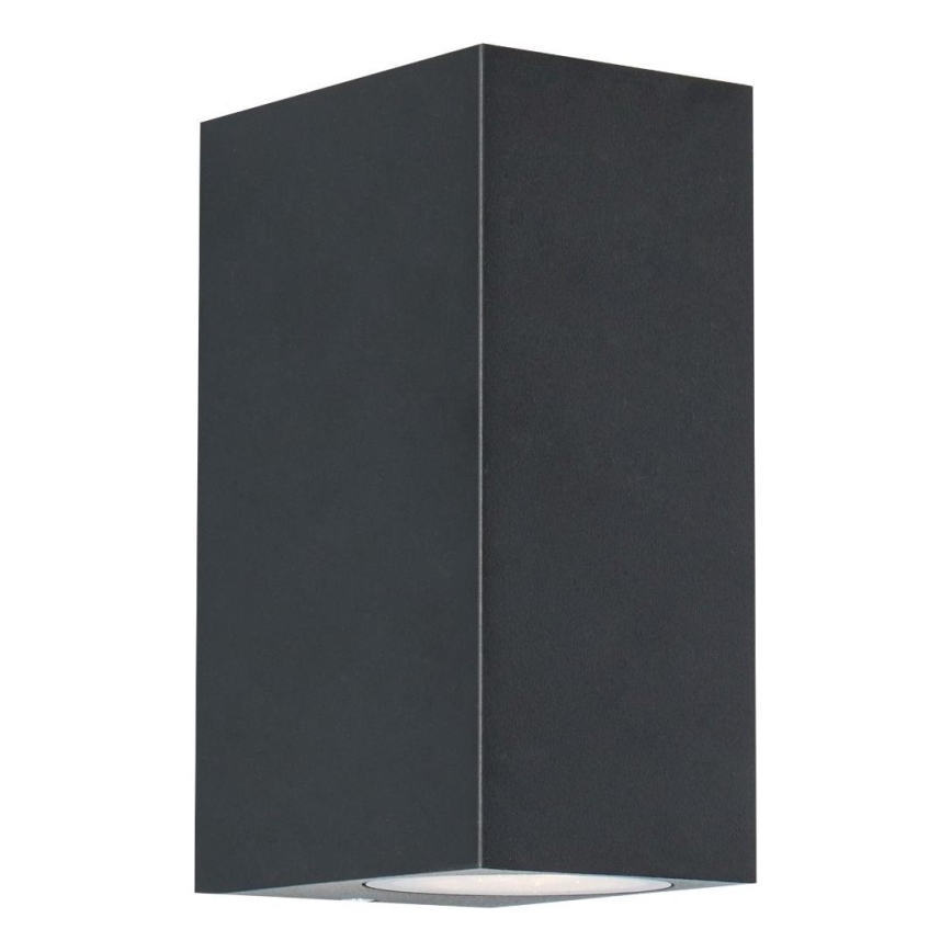 Zuma Line - Spoljna zidna lampa 2xGU10/35W/230V IP44 crna