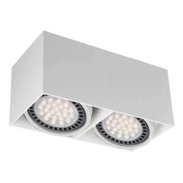 Zuma Line - Spot svetlo 2xGU10-ES111/15W/230V belo