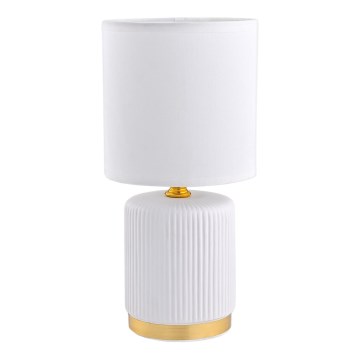 Zuma Line - Stona lampa 1xE14/40W/230V bela/zlatna