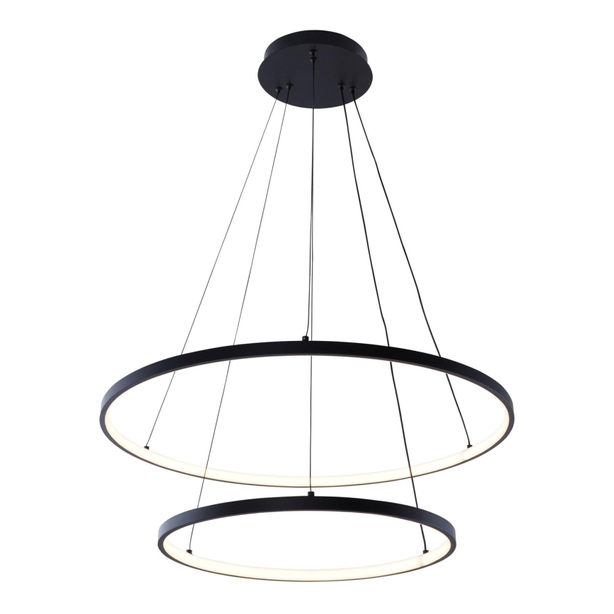 Zuma Line - Viseći LED luster na sajli LED/50W/230V 3000/4000/6000K Ø 60 cm crna