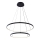 Zuma Line - Viseći LED luster na sajli LED/50W/230V 3000/4000/6000K Ø 60 cm crna