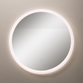 Zuma Line - zidno ogledalo za kupatilo sa LED pozadinskim osvetljenjem 24W/230V 3000/4000/6000K Ø 60 cm IP44, belo